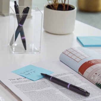 Ручка шариков. Parker IM Vibrant Rings K315 (CW2172951) Amethyst Purple PVD M син. черн. подар.кор. - купить недорого с доставкой в интернет-магазине