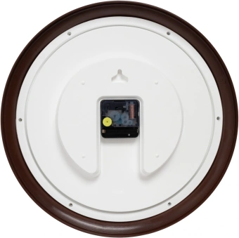 Часы настенные аналоговые Бюрократ WALLC-R85P D35см коричневый/белый (WALLC-R85P35/BROWN) - купить недорого с доставкой в интернет-магазине