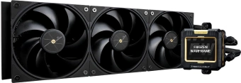 Система водяного охлаждения Thermalright Frozen Warframe 360 Soc-AM5/AM4/1200/1700/1851 черный 4-pin 29.8dB Al LCD Ret (F-WFRAME-360-BL) - купить недорого с доставкой в интернет-магазине