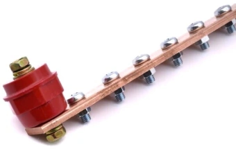 Шина заземления Sysmatrix GR 0022.001 шир.485мм выс.45мм - купить недорого с доставкой в интернет-магазине