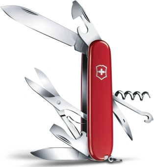 Нож перочинный Victorinox Climber (1.3703) 91мм 14функц. красный карт.коробка - цена, купить или заказать с доставкой в интернет-магазине Нож перочинный Victorinox Climber (1.3703) 91мм 14функц. красный карт.коробка - купить недорого с доставкой в интернет-магазине