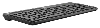 Клавиатура A4Tech FK25 черный/серый USB slim (FK25 BLACK) кабель 1.5м - купить недорого с доставкой в интернет-магазине