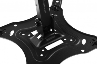 Кронштейн для телевизора Ultramounts UM868 черный 23"-55" макс.35кг настенный поворот и наклон - купить недорого с доставкой в интернет-магазине