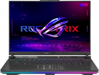 Ноутбук Asus ROG Strix G634JZR-RA100W Core i9 14900HX 32Gb SSD1Tb NVIDIA GeForce RTX4080 12Gb 16" IPS WQXGA (2560x1600) noOS black WiFi BT Cam (90NR0IC2-M004C0) - купить недорого с доставкой в интернет-магазине