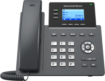 Телефон IP Grandstream GRP-2603P черный - купить недорого с доставкой в интернет-магазине