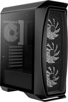 Корпус Aerocool Aero One Frost-G-BK-v1 черный без БП ATX 4x120mm 2x140mm 2xUSB3.0 audio bott PSU - купить недорого с доставкой в интернет-магазине