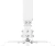 Кронштейн для проектора Cactus CS-VM-PRE02-WT белый макс.20кг настенный и потолочный поворот и наклон - купить недорого с доставкой в интернет-магазине