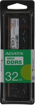 Память DDR5 32GB 4800MHz A-Data AD5U480032G-S RTL PC5-38400 CL40 DIMM 288-pin 1.1В single rank Ret - купить недорого с доставкой в интернет-магазине