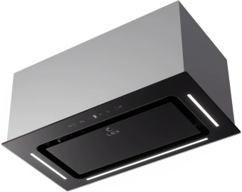 Вытяжка встраиваемая Lex Aura 600 Inverter BL черный управление: сенсорное (1 мотор) - купить недорого с доставкой в интернет-магазине