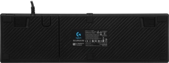 Клавиатура Logitech G512 Carbon Red Linear механическая черный USB Multimedia for gamer LED (920-009374) - купить недорого с доставкой в интернет-магазине