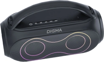 Колонка порт. Digma D-PS1532 черный 60W 2.0 BT 10м 3600mAh (PS1532B) - купить недорого с доставкой в интернет-магазине