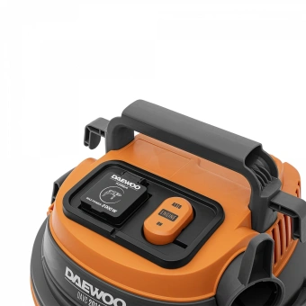 Строительный пылесос Daewoo DAVC 2014 1400Вт (уборка: сухая/сбор воды/выдув) оранжевый - купить недорого с доставкой в интернет-магазине