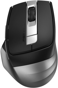 Мышь A4Tech Fstyler FB35CS серый/черный оптическая (2000dpi) silent беспроводная BT/Radio USB (5but) - купить недорого с доставкой в интернет-магазине