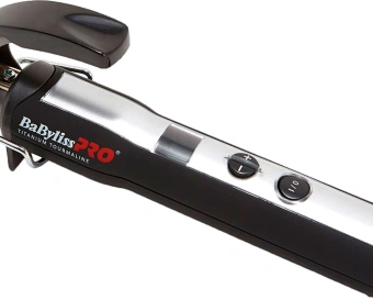 Щипцы Babyliss Pro Titanium Tourmaline 57Вт черный/серебристый макс.темп.:200С покрытие:титаново-турмалиновое (BAB2275TTE) - купить недорого с доставкой в интернет-магазине