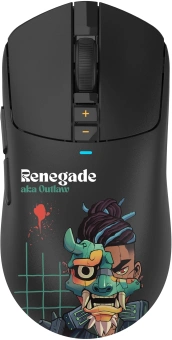 Мышь A4Tech Bloody R72 Ultra Duo Renegade черный оптическая 20000dpi беспров. USB/USB-C 7but - купить недорого с доставкой в интернет-магазине