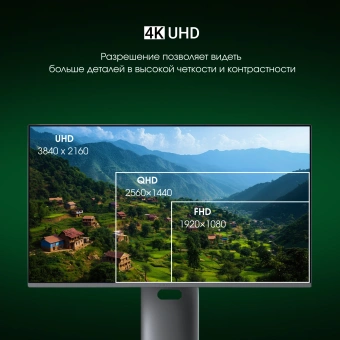 Монитор Digma Pro 31.5" Vision L серебристый QD OLED LED 0.03ms 16:9 HDMI глянцевая HAS Piv 1000cd 178гр/178гр 3840x2160 240Hz G-Sync FreeSync DP 4K USB 7.9кг - купить недорого с доставкой в интернет-магазине