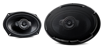 Колонки автомобильные Kenwood KFC-PS6976 550Вт 88дБ 4Ом 16x23см (6x9дюйм) (ком.:2кол.) коаксиальные трехполосные - купить недорого с доставкой в интернет-магазине