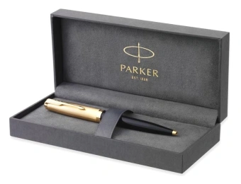 Ручка шариков. Parker 51 Deluxe (CW2123513) Black GT M черн. черн. подар.кор. - купить недорого с доставкой в интернет-магазине