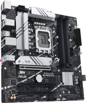 Материнская плата Asus PRIME B760M-A-CSM Soc-1700 Intel B760 4xDDR5 mATX AC`97 8ch(7.1) 2.5Gg RAID+HDMI+DP - купить недорого с доставкой в интернет-магазине