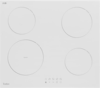 Индукционная варочная поверхность Evelux HEI 641 W белый - купить недорого с доставкой в интернет-магазине