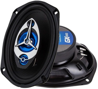 Колонки автомобильные Kicx GX-693 200Вт 92дБ 4Ом 15x23см (6x9дюйм) (ком.:2кол.) коаксиальные трехполосные - купить недорого с доставкой в интернет-магазине