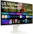 Монитор LG 31.5" MyView 32SR85U-W белый IPS LED 16:9 HDMI M/M Cam матовая HAS 400cd 178гр/178гр 3840x2160 60Hz 4K USB 7.7кг - купить недорого с доставкой в интернет-магазине