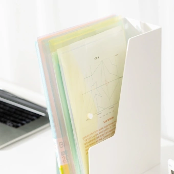 Конверт на кнопке Deli EF766 A4 гориз. расшир. полипропилен 0.16мм ассорти - купить недорого с доставкой в интернет-магазине