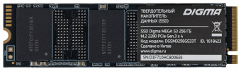 Накопитель SSD Digma PCIe 3.0 x4 256GB DGSM3256GS33T Mega S3 M.2 2280 - купить недорого с доставкой в интернет-магазине