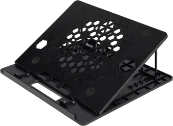 Подставка для ноутбука Buro BU-LS130 15.6" 280x250x15мм 520г металл/пластик черный - купить недорого с доставкой в интернет-магазине