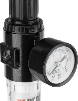 Блок подготовки для компрессоров Denzel FR1500 1500л/мин черный - купить недорого с доставкой в интернет-магазине