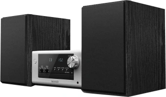 Микросистема Panasonic SC-PM700EE-S серебристый 80Вт CD CDRW FM USB BT - купить недорого с доставкой в интернет-магазине