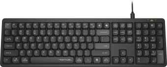 Клавиатура A4Tech FX55 черный USB slim Multimedia кабель 1.5м - купить недорого с доставкой в интернет-магазине