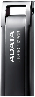 Флеш Диск A-Data 128GB UR340 AROY-UR340-128GBK USB3.2 черный - купить недорого с доставкой в интернет-магазине
