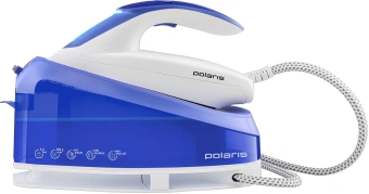 Парогенератор Polaris PSS 4550K 2400Вт синий/белый - купить недорого с доставкой в интернет-магазине