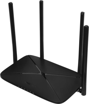Роутер беспроводной Mercusys MB115-4G N300 10/100BASE-TX/4G cat. 4 черный - купить недорого с доставкой в интернет-магазине