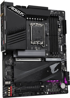 Материнская плата Gigabyte Z790 AORUS ELITE AX Soc-1700 Intel Z790 4xDDR5 ATX AC`97 8ch(7.1) 2.5Gg RAID+HDMI+DP - купить недорого с доставкой в интернет-магазине