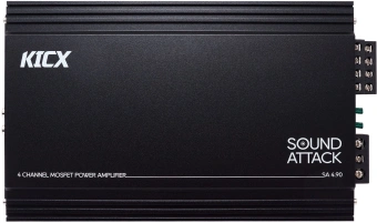 Усилитель автомобильный Kicx SA 4.90 четырехканальный - купить недорого с доставкой в интернет-магазине