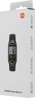 Фитнес-трекер Xiaomi Smart Band 10 AMOLED корп.:черный рем.:черный (BHR07PYGL) - купить недорого с доставкой в интернет-магазине