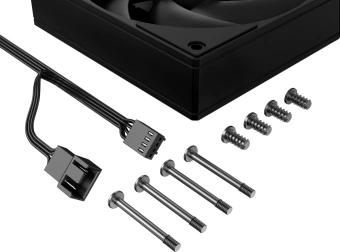 Вентилятор для корпуса ID-Cooling AF-1230-K 120х120x25 черный 4-pin 31.1дБ Ret - купить недорого с доставкой в интернет-магазине
