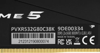 Память DDR5 2x16Gb 8000MHz Patriot PVXR532G80C38K Viper Xtreme 5 RGB RTL Gaming PC5-64000 CL38 DIMM 288-pin 1.45В с радиатором Ret - купить недорого с доставкой в интернет-магазине