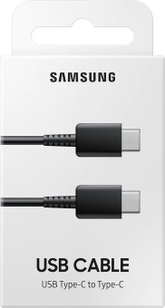 Кабель Samsung EP-DA705BBRGRU USB Type-C (m)-USB Type-C (m) 1м черный (упак.:1шт) - купить недорого с доставкой в интернет-магазине