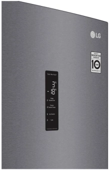 Холодильник LG GA-B509CLSL 2-хкамерн. графит мат. инвертер - купить недорого с доставкой в интернет-магазине