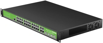 Коммутатор Digma DSP724G-4C-R300 (L2+) 24x1Гбит/с 4xКомбо(1000BASE-T/SFP) 24PoE 24PoE+ 300W управляемый - купить недорого с доставкой в интернет-магазине