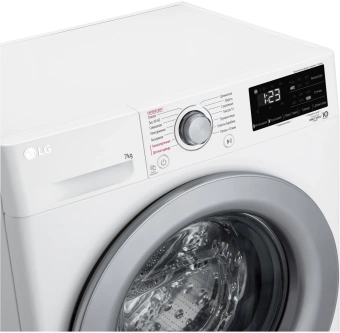 Стиральная машина LG F2V3HS4W класс: A загр.фронтальная макс.:7кг белый инвертер - купить недорого с доставкой в интернет-магазине