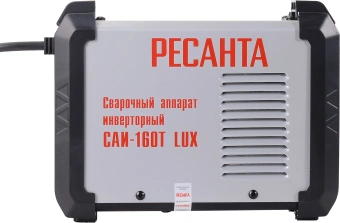 Сварочный аппарат Ресанта САИ-160Т LUX инвертор ММА DC 6.5кВт - купить недорого с доставкой в интернет-магазине