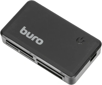 Устройство чтения карт памяти USB2.0 Buro BU-CR-151 черный - купить недорого с доставкой в интернет-магазине