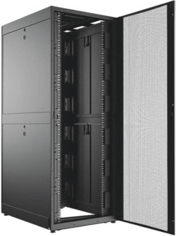 Шкаф серверный C3 Solutions (C3.RF4802) напольный 48U 600x1200мм пер.дв.перфор. 2 бок.пан. задн.дв.перфор. направл.под закл.гайки 1500кг черный 150кг 2249мм сталь - купить недорого с доставкой в интернет-магазине