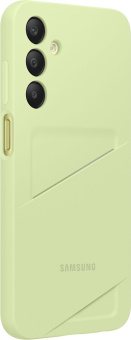 Чехол (клип-кейс) Samsung для Samsung Galaxy A25 Card Slot Case A25 лайм (EF-OA256TMEGRU) - купить недорого с доставкой в интернет-магазине