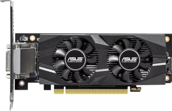 Видеокарта Asus PCI-E 4.0 RTX3050-O6G-LP-BRK NVIDIA GeForce RTX 3050 6Gb 96bit GDDR6 1507/14000 DVIx1 HDMIx1 DPx1 HDCP Ret low profile - купить недорого с доставкой в интернет-магазине