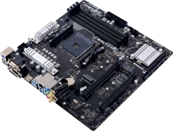 Материнская плата Biostar B550MX/E PRO Soc-AM4 AMD B550 4xDDR4 mATX AC`97 8ch(7.1) GbLAN RAID+VGA+DVI+HDMI - купить недорого с доставкой в интернет-магазине